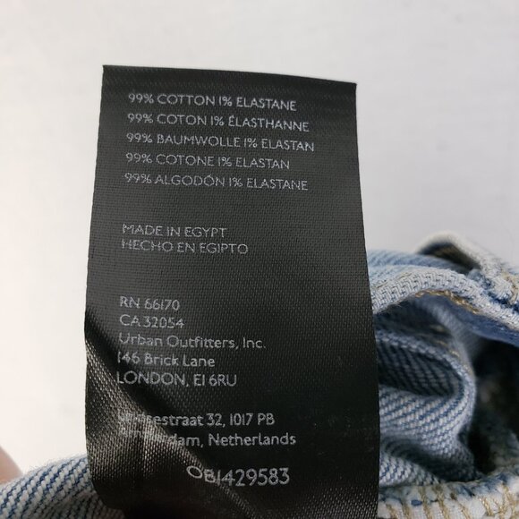 NWT BDG Urban Outfitters Girlfriend High-Rise Denim Jean Shorts size 28 - Picture 8 of 13